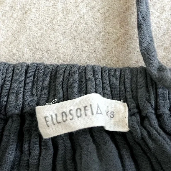 Filosofia cotton gauze midi dress - Picture 10 of 14